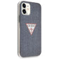 Guess GUHCP12SPCUJULDB iPhone 12 mini 5.4" Marine/Dunkelblau Hardcase Jeans Collection