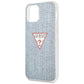 Guess GUHCP12SPCUJULLB iPhone 12 mini 5.4" Blau/Hellblau Hardcase Jeans Collection