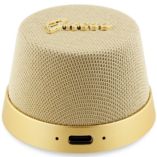 Guess Magnetic Script Metal Bluetooth-Lautsprecher – Gold
