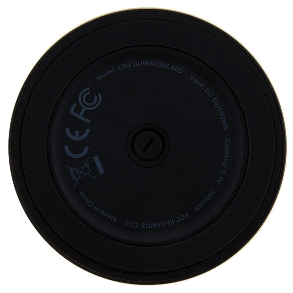 Guess Magnetic Script Metal Bluetooth-Lautsprecher – Schwarz