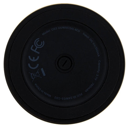 Guess Magnetic Script Metal Bluetooth-Lautsprecher – Schwarz