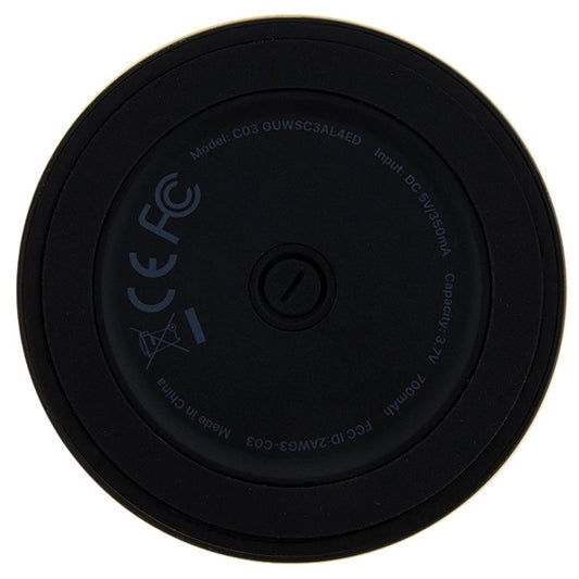 Guess Magnetic Script Metal Bluetooth-Lautsprecher – Schwarz