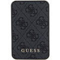 Guess Powerbank 15W GUPB5LP4GEGK 5000mAh schwarz/schwarz 4G Leder Metall Logo