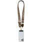 Guess Universal CBDY 4G Tether Patch Strass Metal Logo Phone Lanyard - Braun