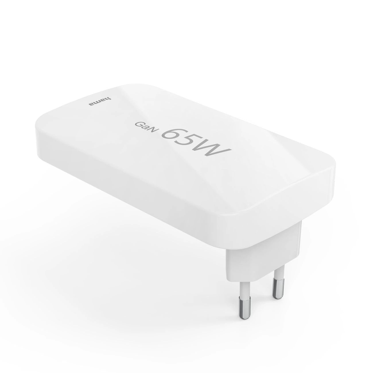 Hama GaN 65W Ladegerät 2x USB-C 1x USB-A faltbar - Weiß
