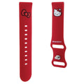 Hello Kitty Silikon Kitty Kopfband universal 22mm - rot