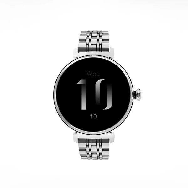 HiFuture Aura Damen-Smartwatch - Silber