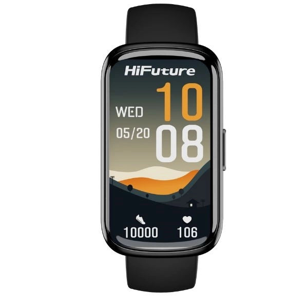 HiFuture EVO2 Smartwatch Schwarz (HSSW6BK)