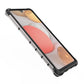 Honeycomb Handyhülle Schutzhülle mit TPU Rahmen für Samsung Galaxy A42 5G rot