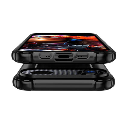 Hybrid Armor Case für iPhone 17 Air - Schwarz