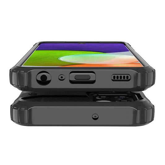 Hybrid Armor robuste TPU/PC Panzer Handyhülle Hard Case für Samsung Galaxy A22 4G golden