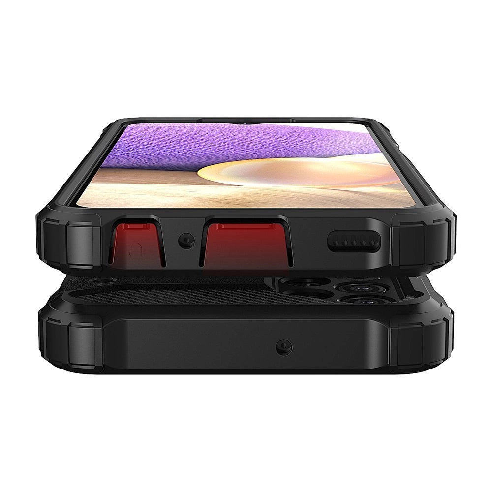 Hybrid Armor robuste TPU/PC Panzer Handyhülle Hard Case für Samsung Galaxy A32 5G golden