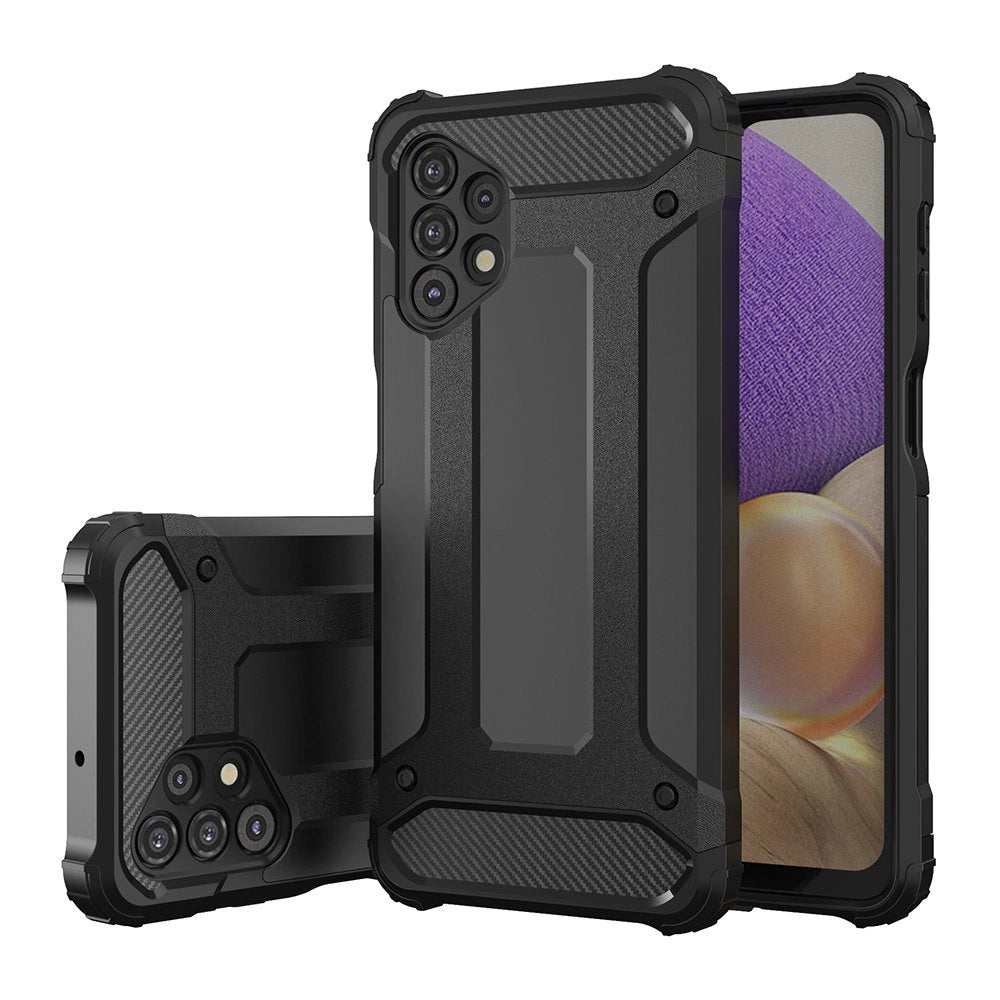 Hybrid Armor robuste TPU/PC Panzer Handyhülle Hard Case für Samsung Galaxy A32 5G golden