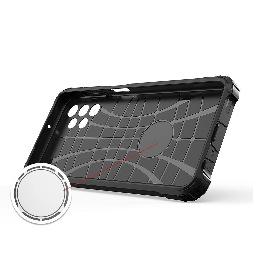 Hybrid Armor robuste TPU/PC Panzer Handyhülle Hard Case für Samsung Galaxy A32 5G golden