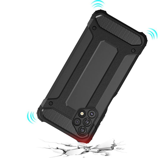 Hybrid Armor robuste TPU/PC Panzer Handyhülle Hard Case für Samsung Galaxy A32 5G golden