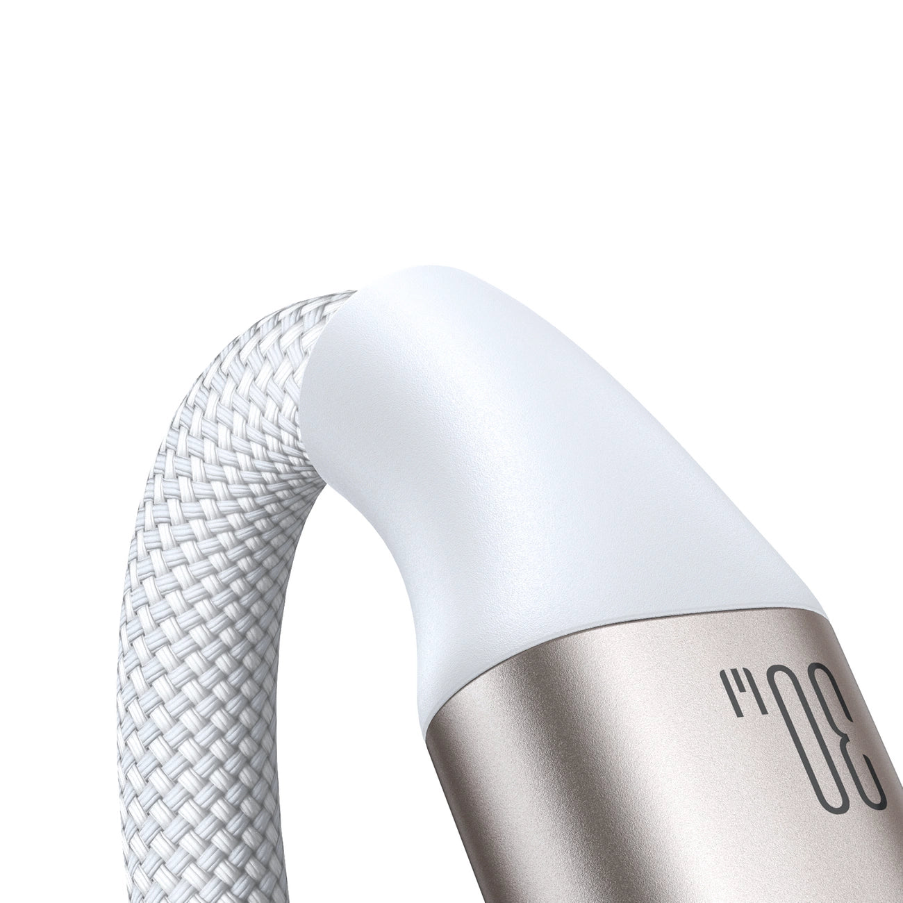 Joyroom 2-in-1- Lightning -Kabel und induktives Ladegerät für Apple Watch 1,5 m weiß (S-IW012)