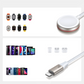Joyroom 2-in-1- Lightning -Kabel und induktives Ladegerät für Apple Watch 1,5 m weiß (S-IW012)