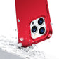 Joyroom 360 Full Case Cover für iPhone 13 Pro Back & Front Cover + Tempered Glass Rot (JR-BP935 Rot)