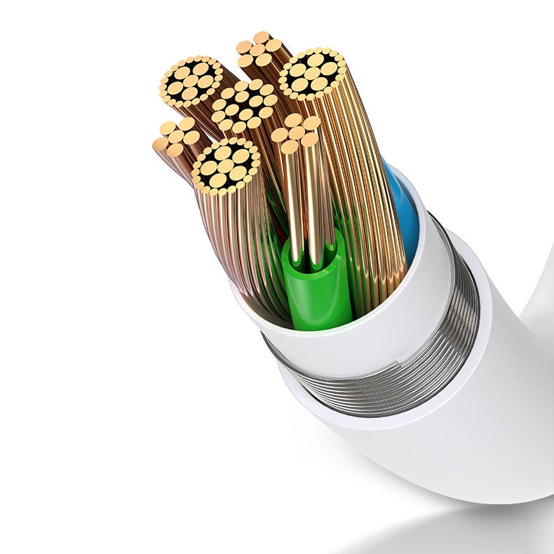 Joyroom Adapter S-Y104 Kopfhörer Lightning / 2x Lightning - weiß