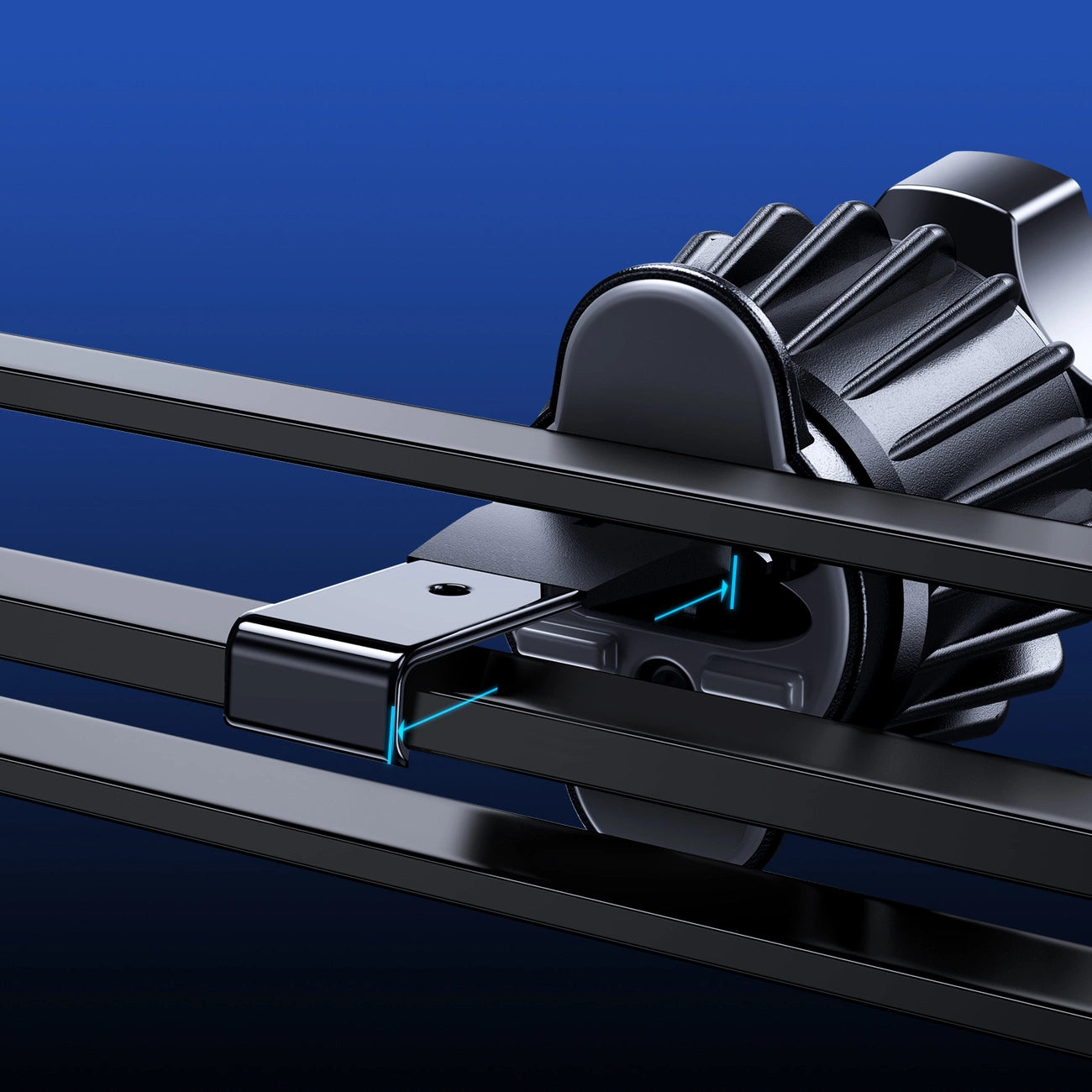 Joyroom Auto-Handyhalterung mit Qi 15W induktivem Ladegerät (MagSafe kompatibel) für Lüftungsschlitze, silber (JR-ZS291)