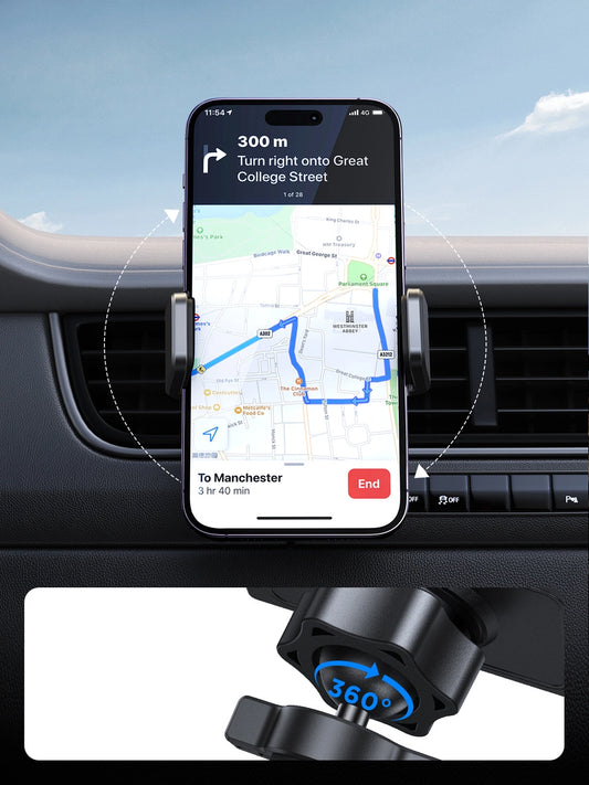 Joyroom Autotelefonhalter für Lüftungsschlitze schwarz (JR-ZS377)