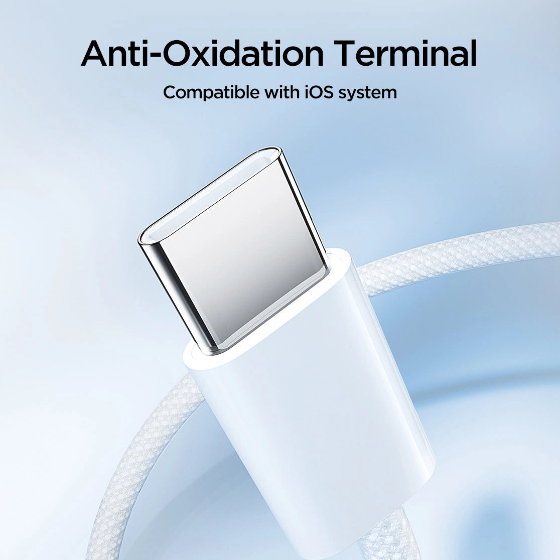 Joyroom Ben Series S-A45 USB-C / USB-C 60W Kabel 1m - Weiß