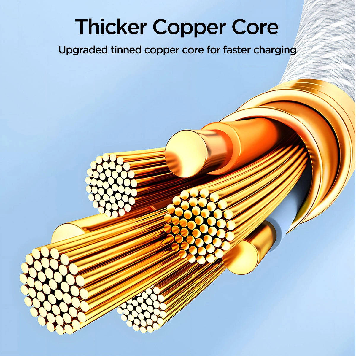 Joyroom Ben Series S-A45 USB-C / USB-C 60W Kabel 1m - Weiß