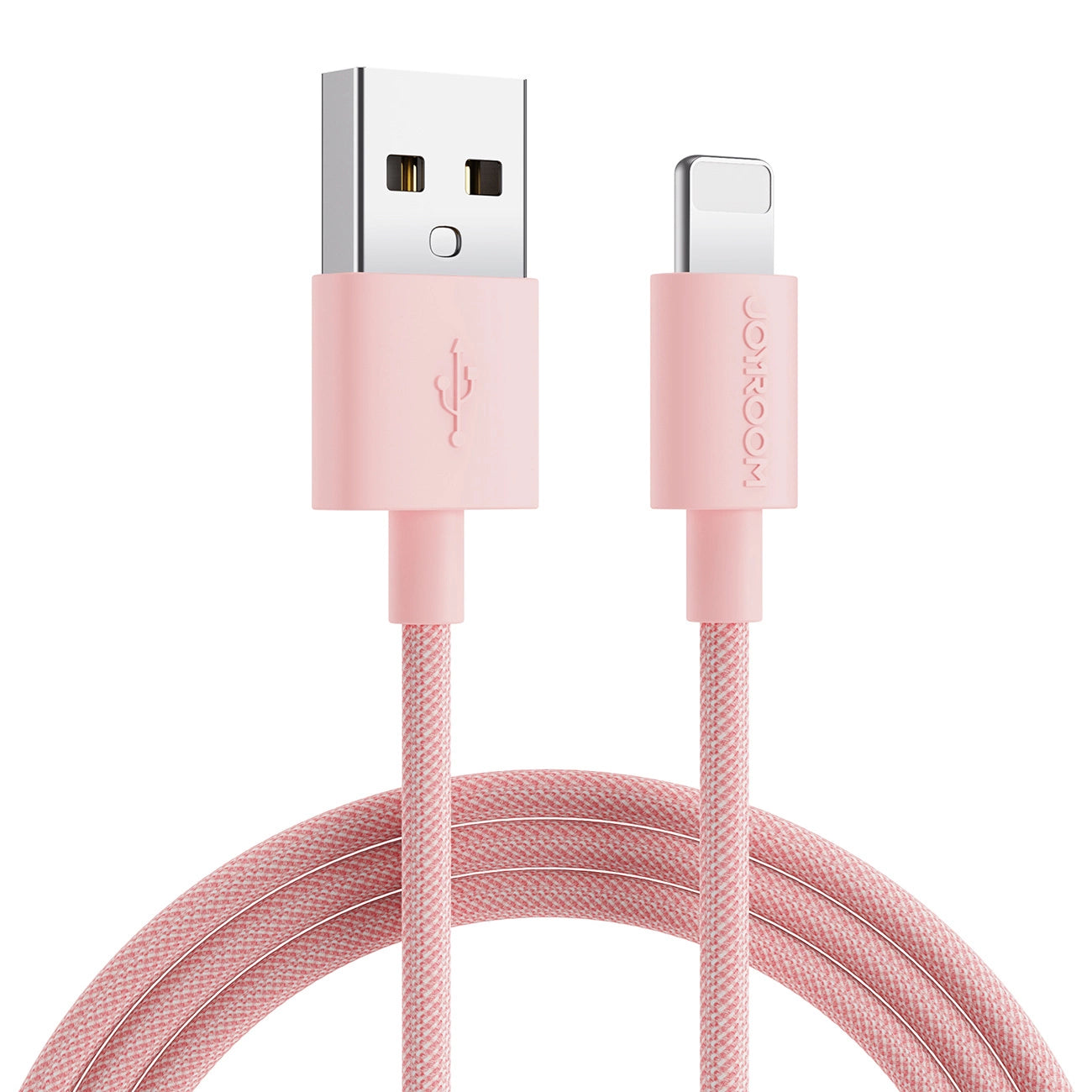 Joyroom Buntes Datenkabel S-2030M13 USB-A / Lightning 2,4A 2m - Pink