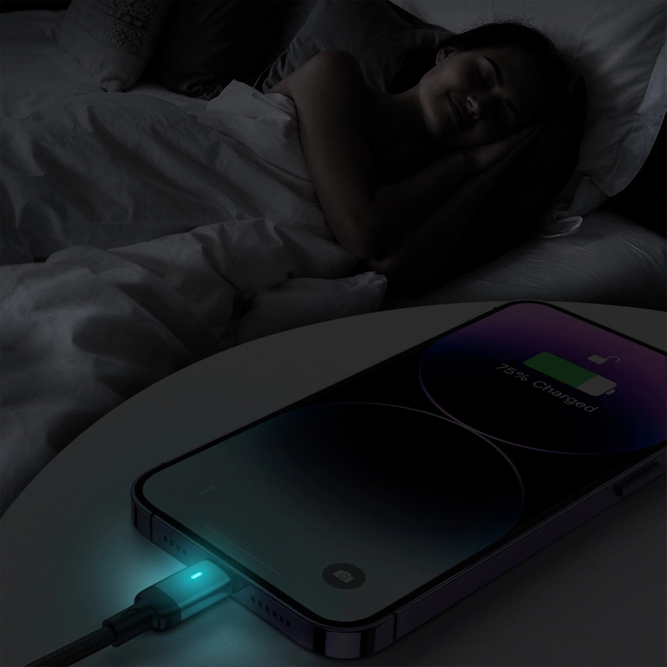 Joyroom Extraordinary Series A10 Lightning / USB-C PD 20W Kabel 1,2 m - Schwarz