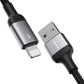 Joyroom Extraordinary Series A10 USB-A / Lightning 2,4A-Kabel 1,2 m – Schwarz