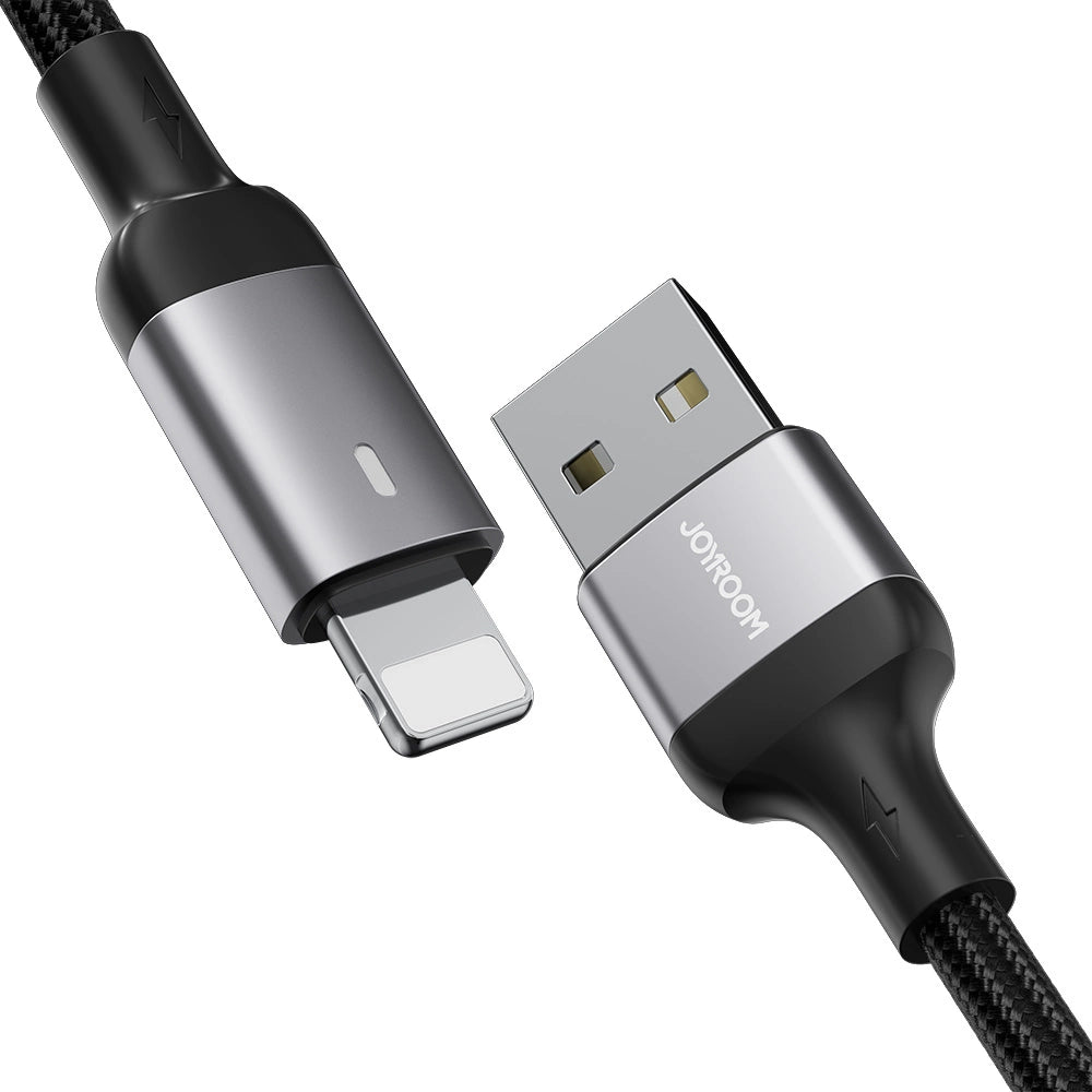 Joyroom Extraordinary Series A10 USB-A / Lightning 2,4A-Kabel 1,2 m – Schwarz