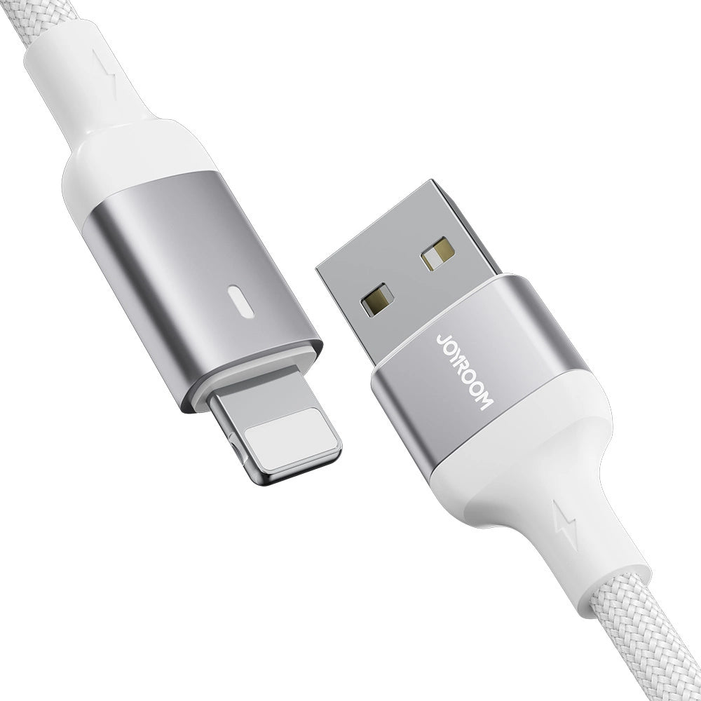 Joyroom Extraordinary Series A10 USB-A / Lightning 2,4A-Kabel 1,2 m - Weiß