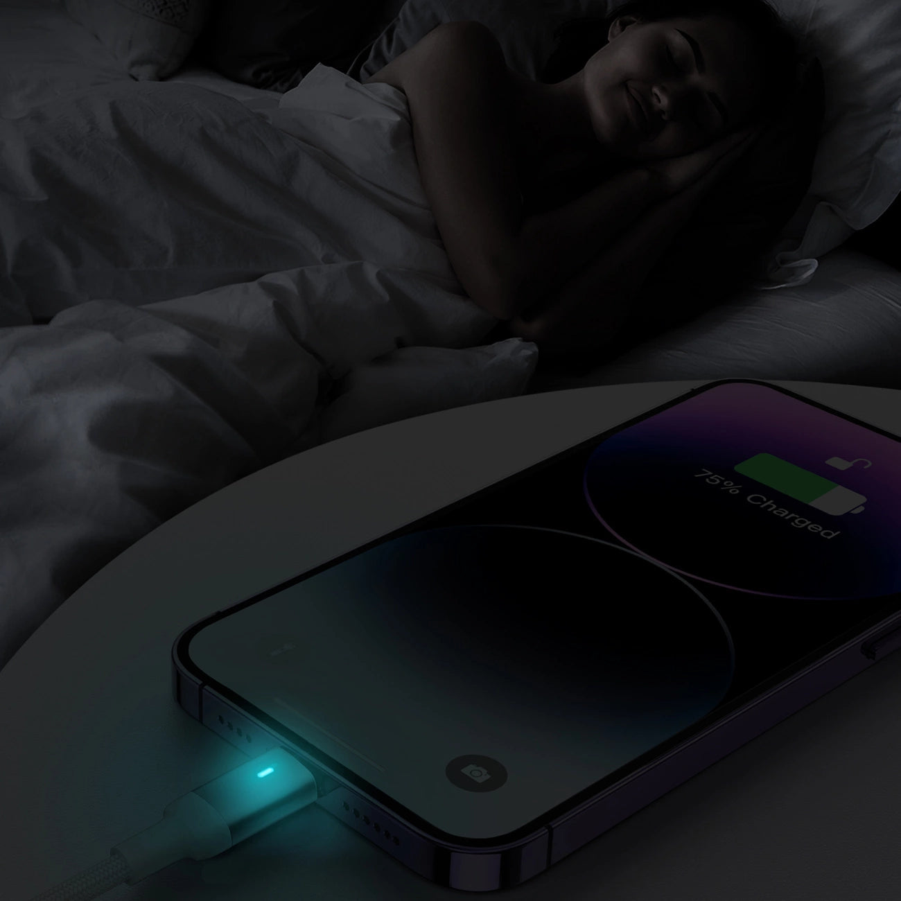 Joyroom Extraordinary Series A10 USB-A / Lightning 2,4A-Kabel 1,2 m - Weiß