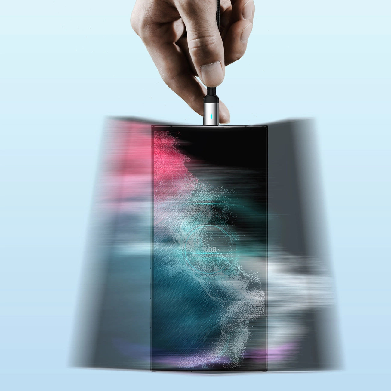 Joyroom Extraordinary Series A10 USB-A/USB-C 3A-Kabel 1,2 m – Schwarz