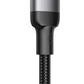 Joyroom Extraordinary Series A10 USB-A/USB-C 3A-Kabel 1,2 m – Schwarz