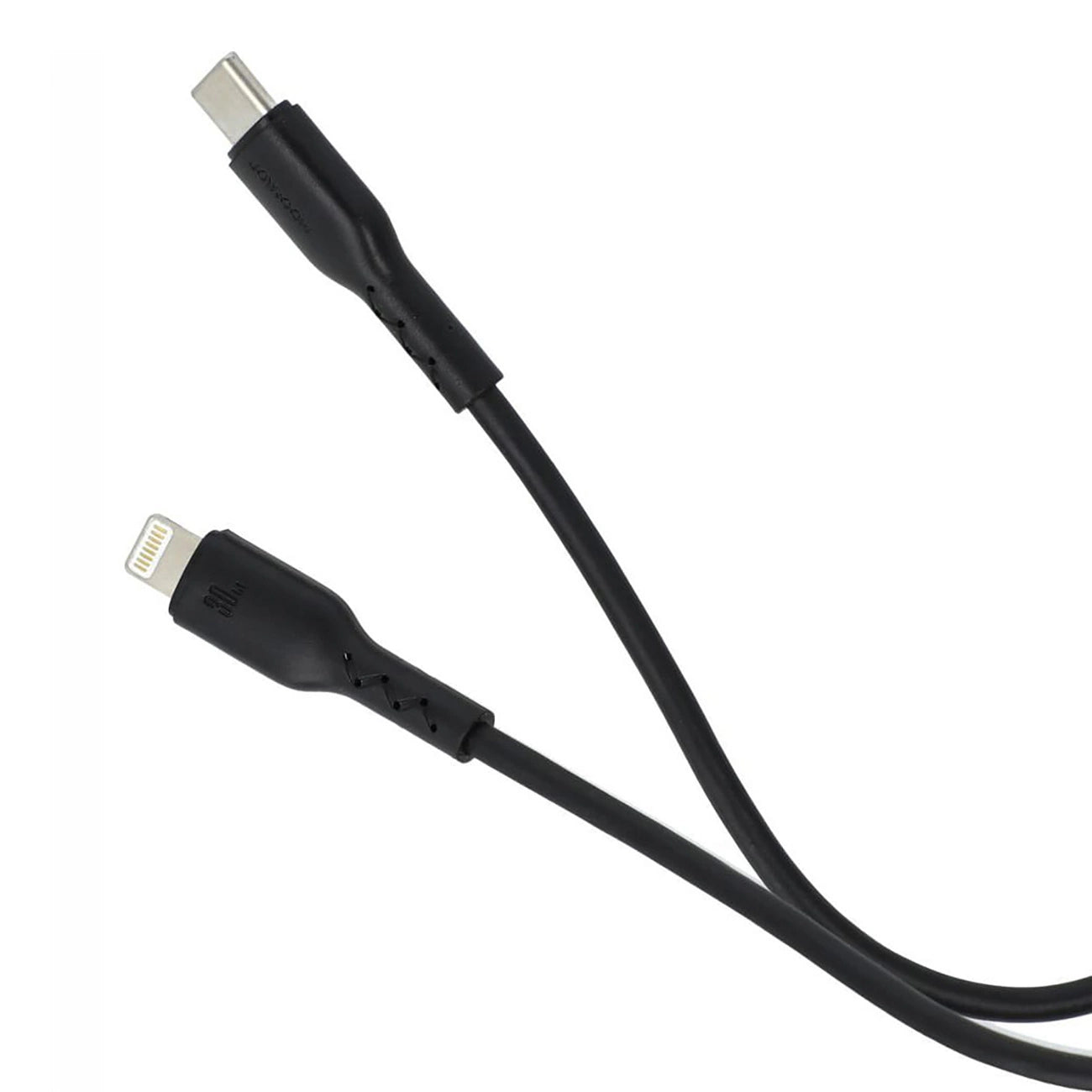 Joyroom Flash-Charge Serie SA26-CL3 USB-C / Lightning Kabel 30W 1m - schwarz
