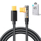 Joyroom Gaming-Kabel S-CC100A6 USB-C (gewinkelt) / USB-C (gerade) 100 W 1,2 m – schwarz