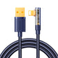 Joyroom Gaming-Kabel S-UL012A6 Lightning (gewinkelt) / USB-A (gerade) 2,4 A 1,2 m – blau