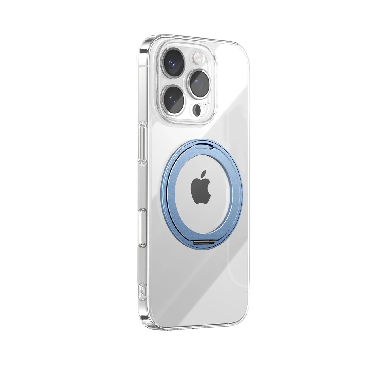 Joyroom JR-16JL6 Hülle für iPhone 16 Pro Max, ultradünn, MagSafe-kompatibel, mit 360°-Ringständer – Blau