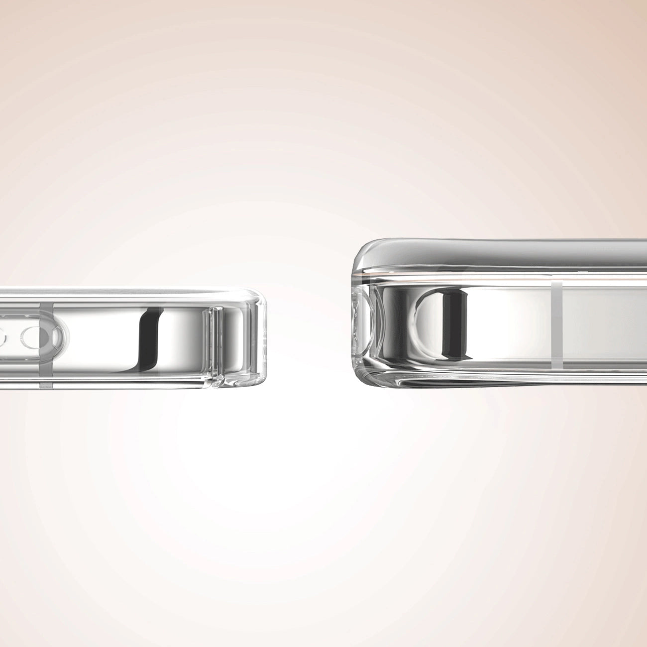 Joyroom JR-16JL6 iPhone 16 Pro Ultradünne MagSafe-kompatible Hülle mit 360°-Ringständer – Gold