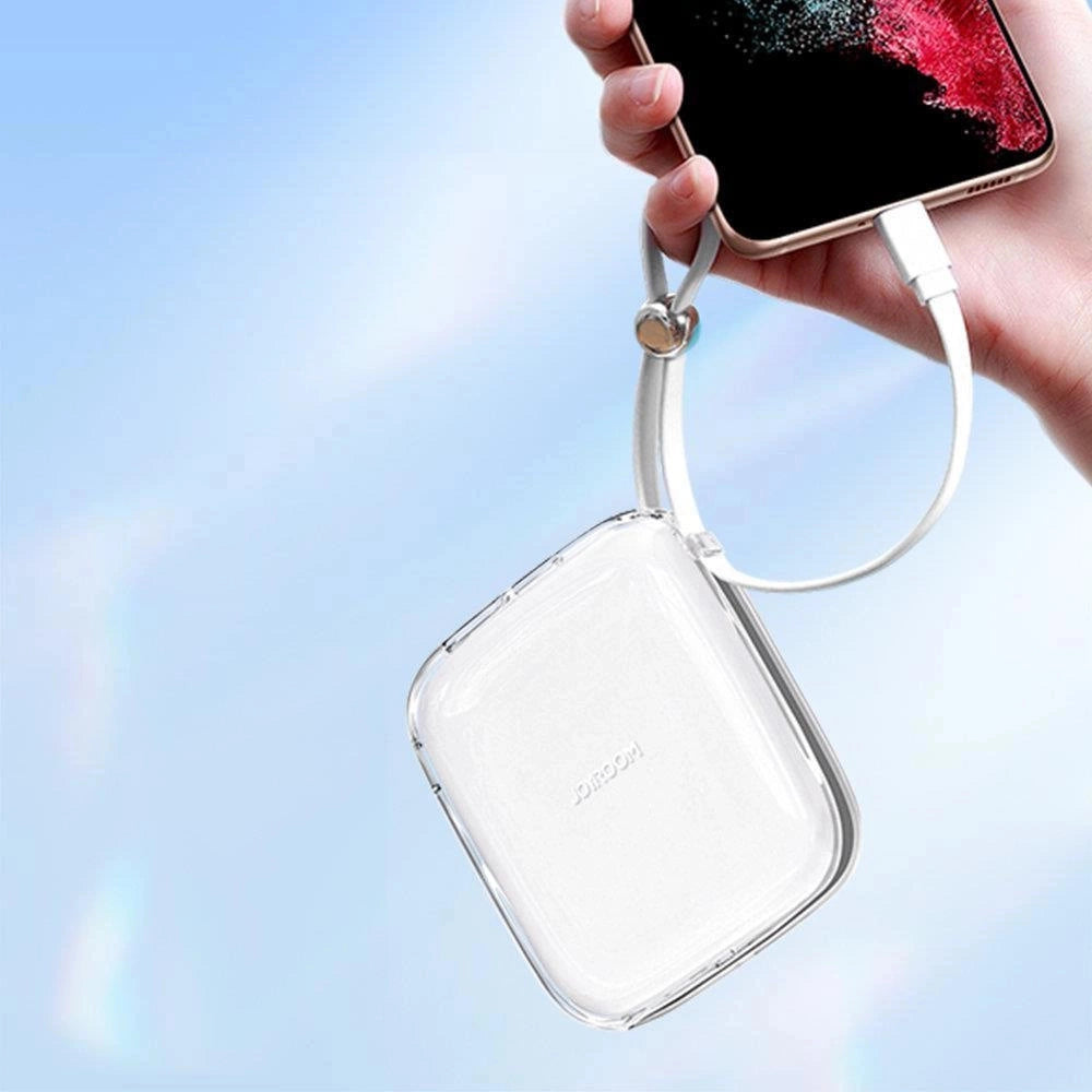 Joyroom JR-L005 10000mAh Lightning USB-A Powerbank - Weiß