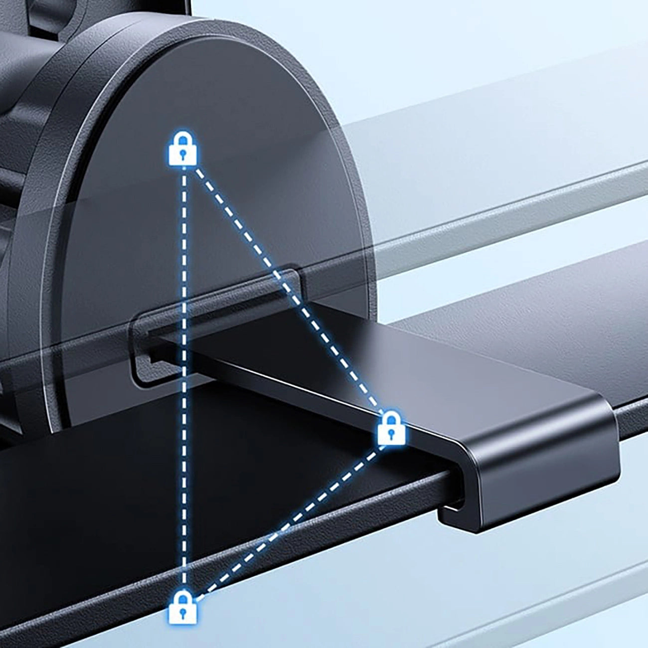 Joyroom JR-OK6 Auto-Telefonhalterung für Lüftungsschlitze, Schwarz