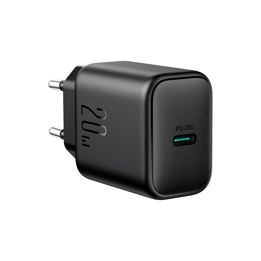 Joyroom JR-TCF20 USB-C PD 20W Netzwerk-Ladegerät – Schwarz