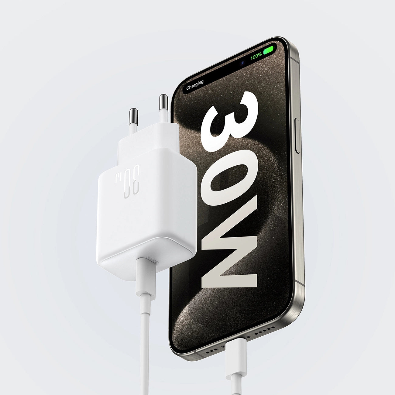 Joyroom JR-TCF24 USB-C PD 30W QC SFC Netzwerkladegerät – Weiß