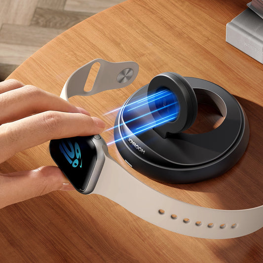 Joyroom JR-W12 faltbares induktives Ladegerät für Apple Watch – Schwarz