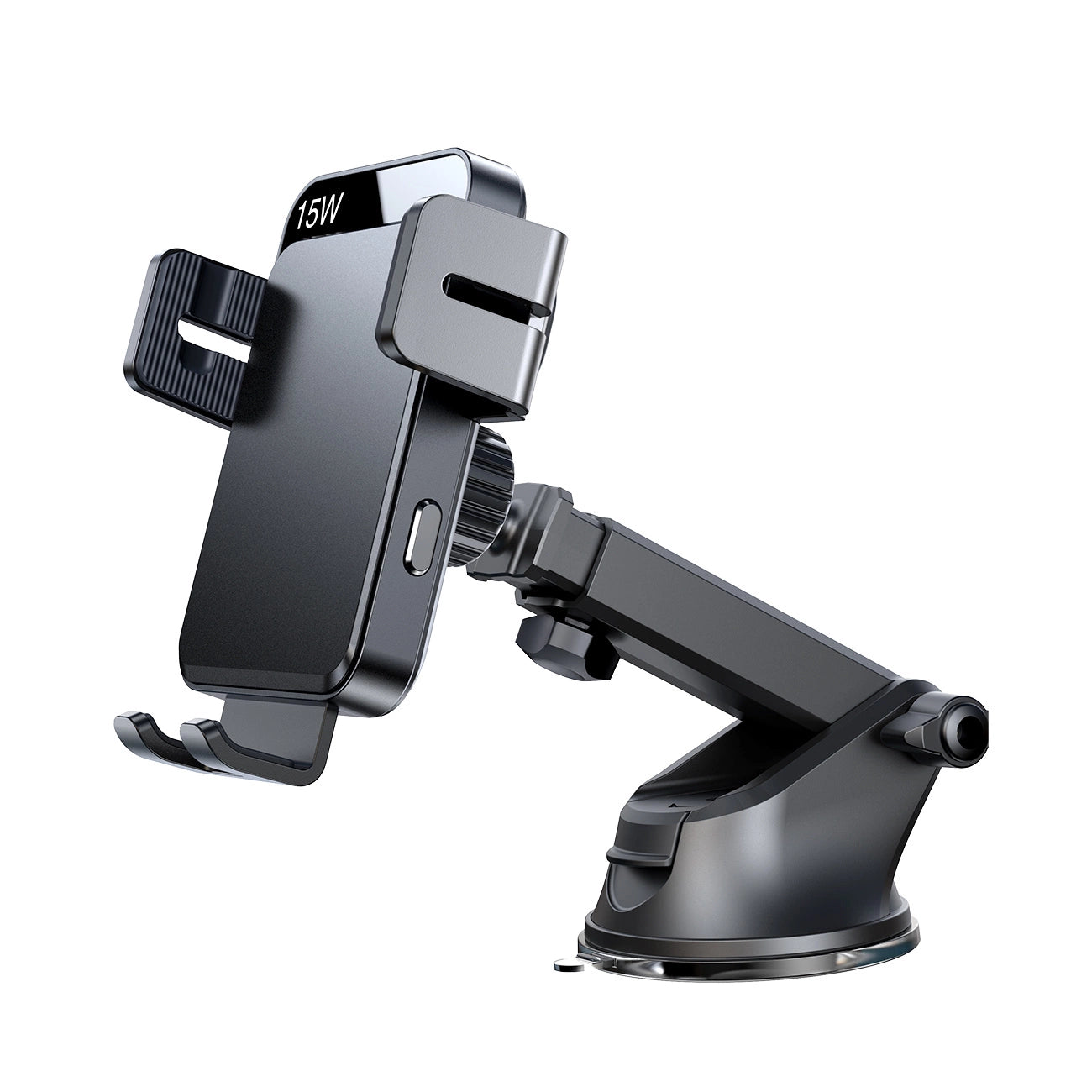 Joyroom JR-ZS219 Elektrohalter mit 15 W induktivem Ladegerät für Armaturenbrett – Schwarz