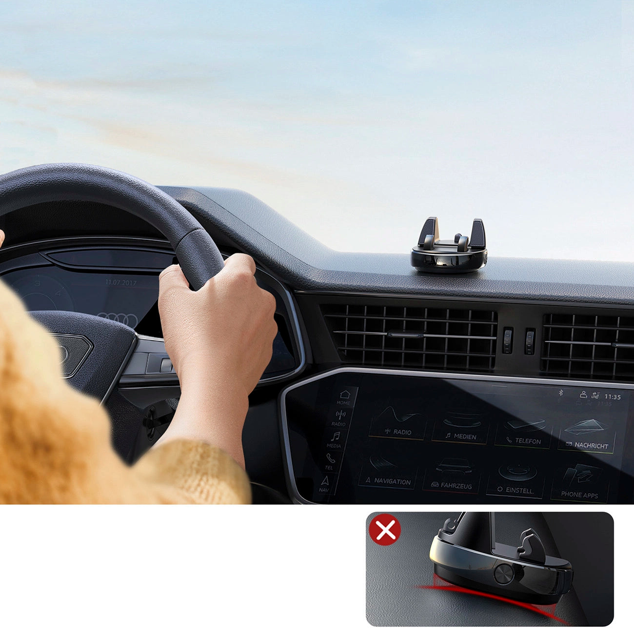 Joyroom JR-ZS330 Autohalterung – Schwarz