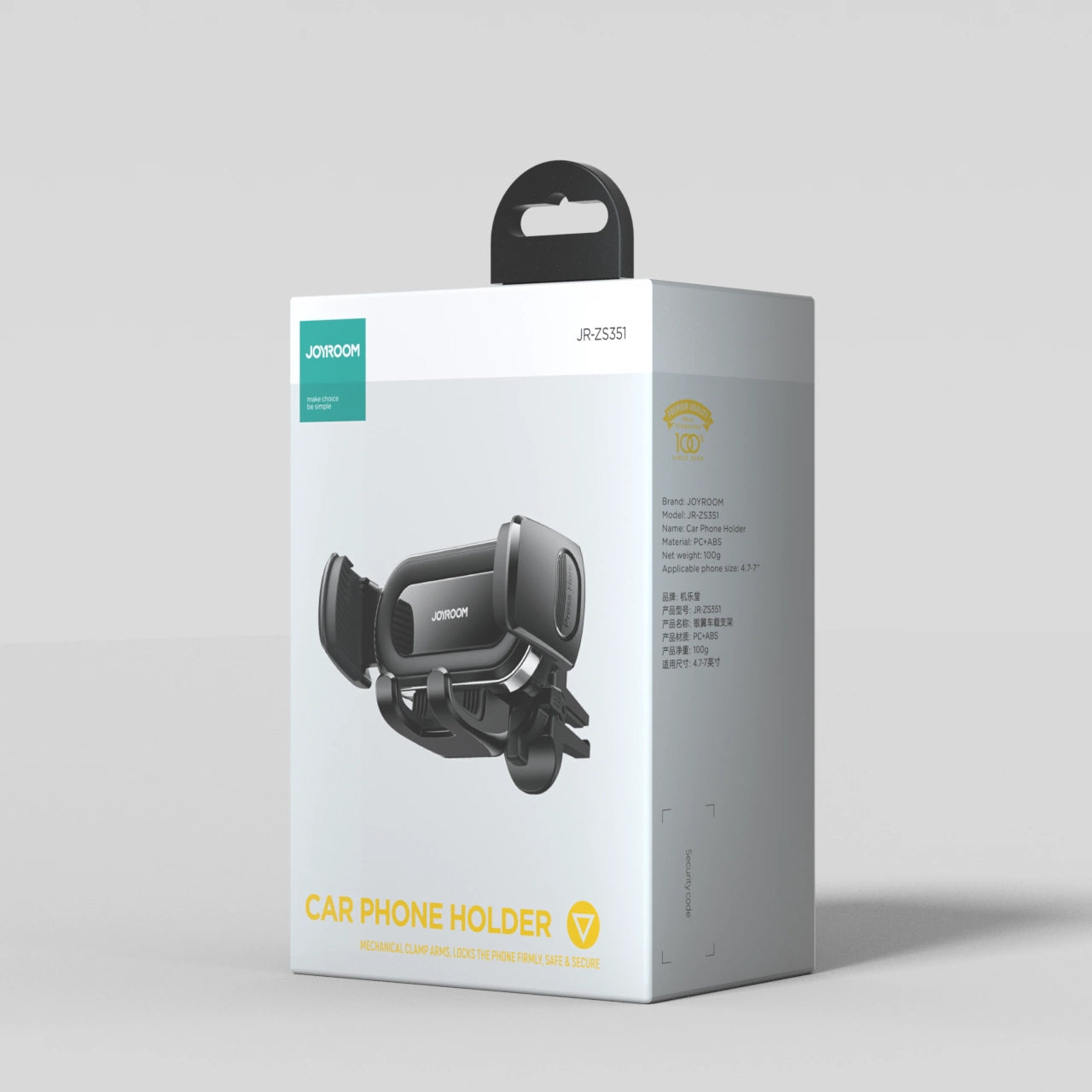 Joyroom JR-ZS351 Telefonhalter für Lüftungsschlitze – Silber