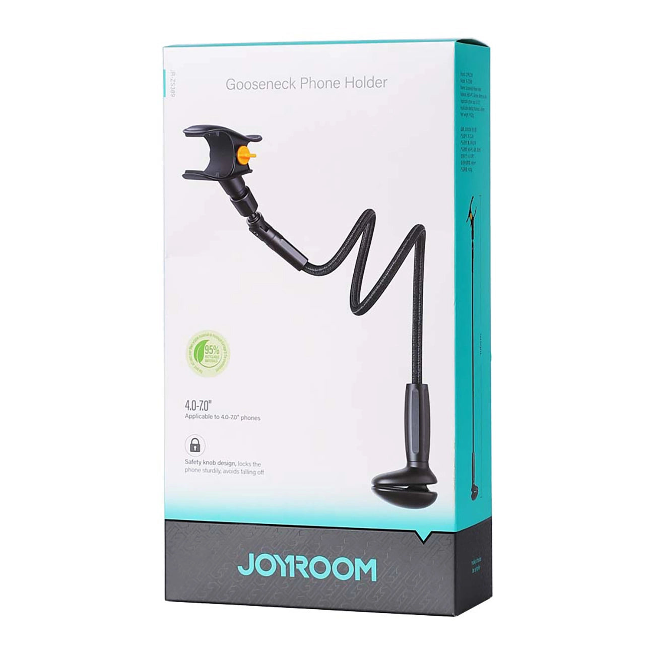 Joyroom JR-ZS389 Halterung mit flexiblem Arm für ein Tischtelefon – Schwarz