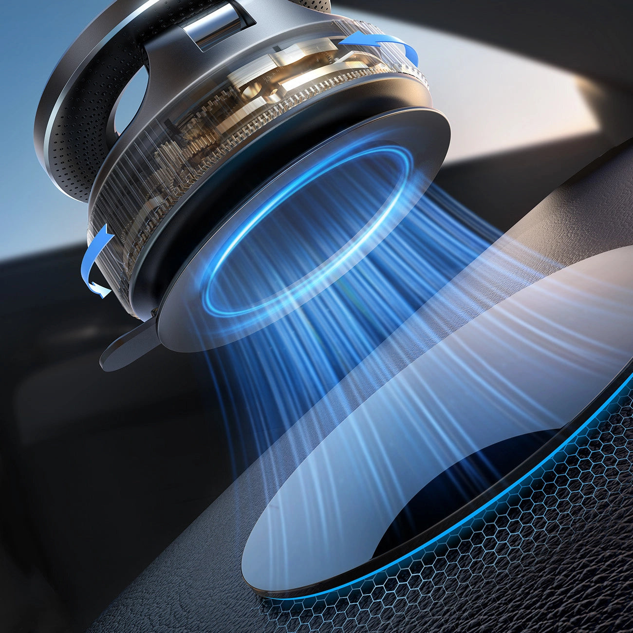 Joyroom JR-ZS501 Magnetische Autohalterung Kompatibel mit MagSafe für Armaturenbrett - Dunkelgrau